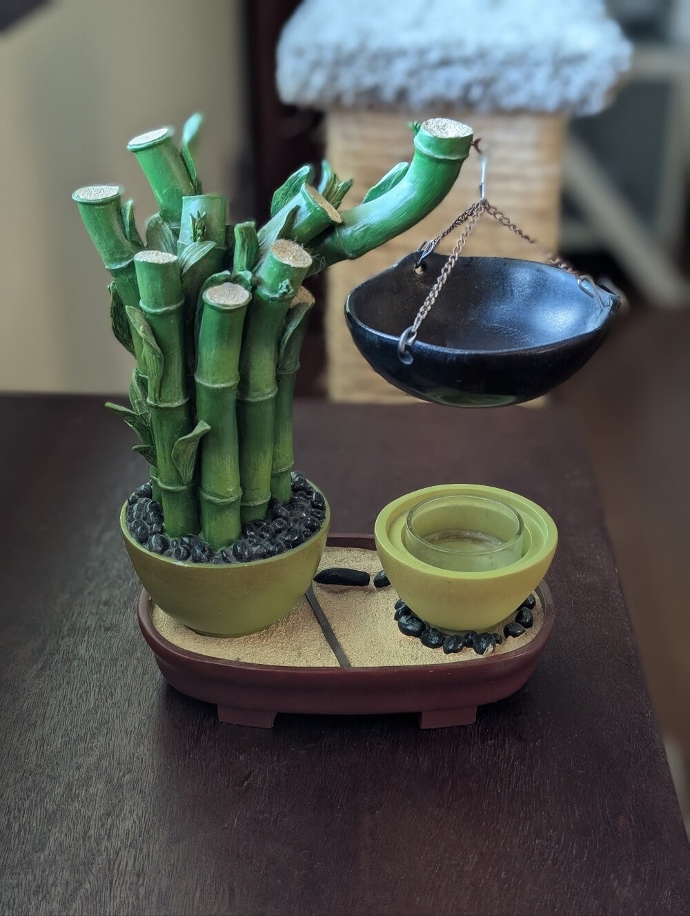 Yankee Candle Zen Garden Bamboo Hanging Tart Wax Warmer